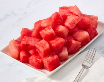 Fresh Cubed Watermelon, Large