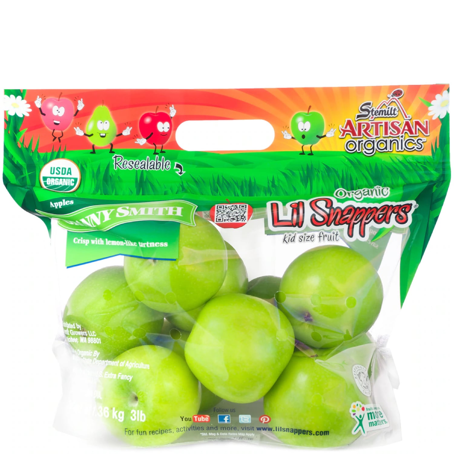 Organic Granny Smith Apples , image 2 of 2 slides