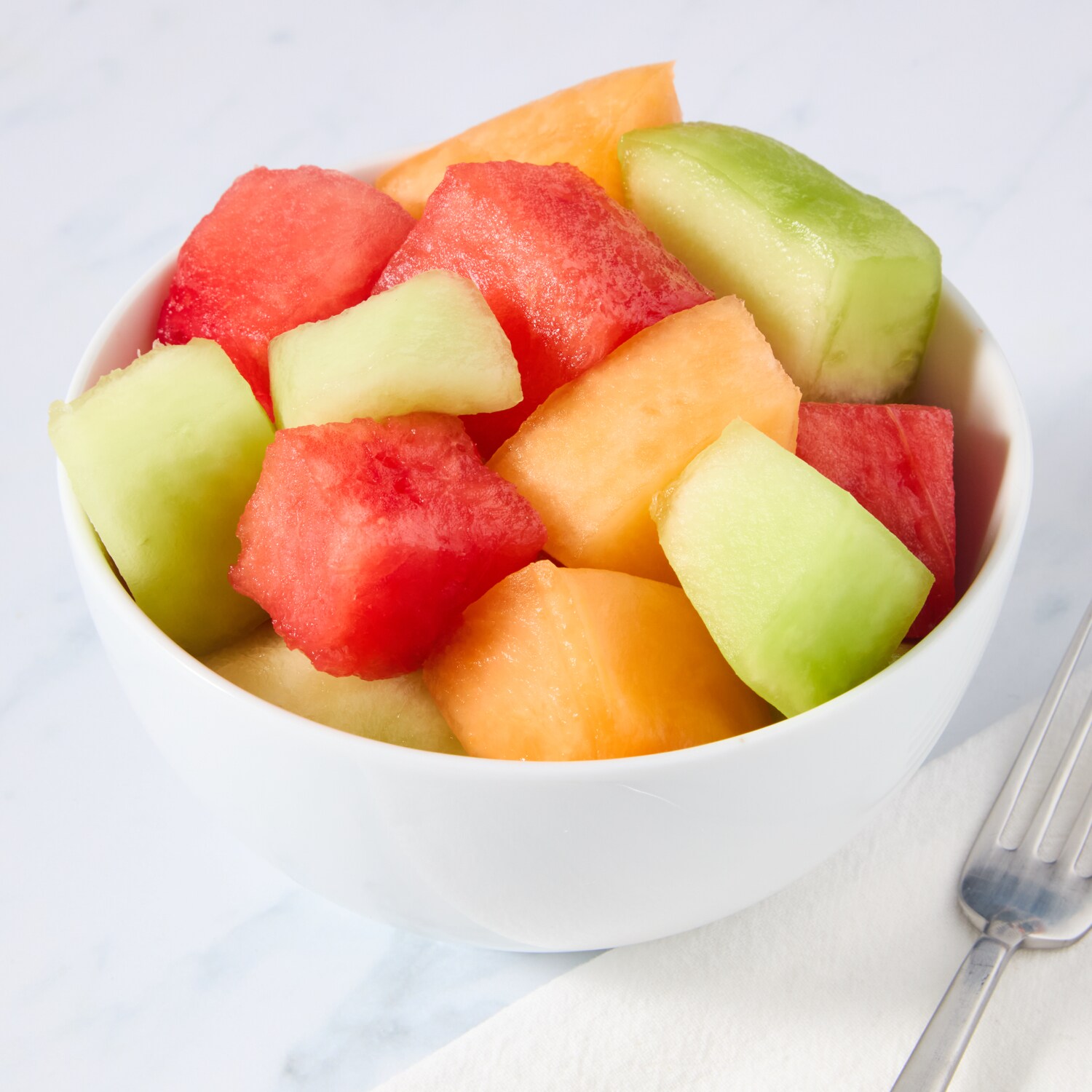 Fresh Watermelon, Honeydew and Cantaloupe Chunks