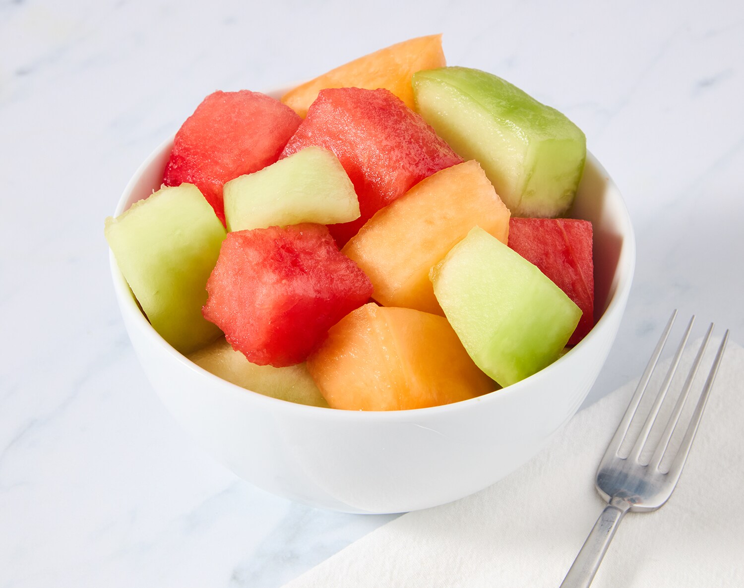 Fresh Watermelon, Honeydew and Cantaloupe Chunks