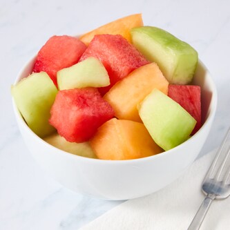 Fresh Watermelon, Honeydew and Cantaloupe Chunks