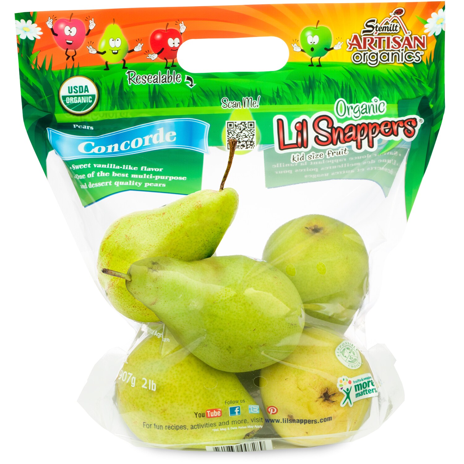 Stemilt Organic Concorde Pears