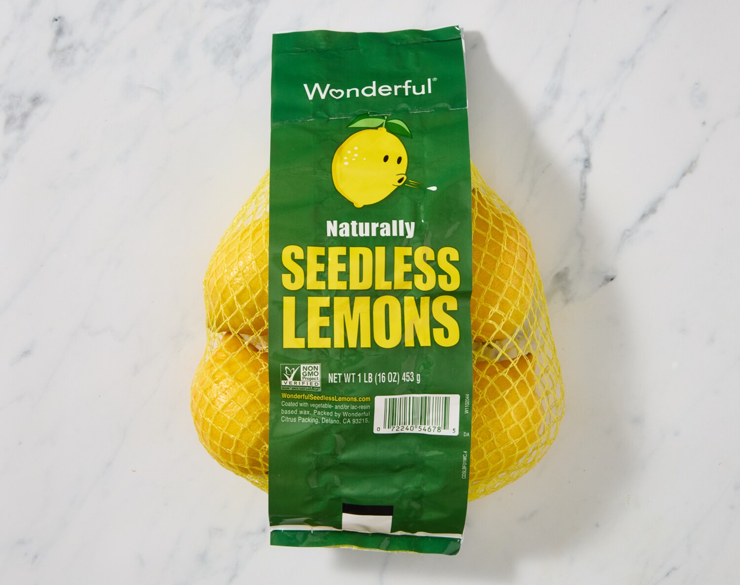 Wonderful Seedless Lemons