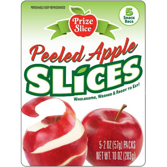 Prize Slice Peeled Apple Slices