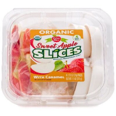 Prize Slice Organic Sweet Apple Slices with Caramel