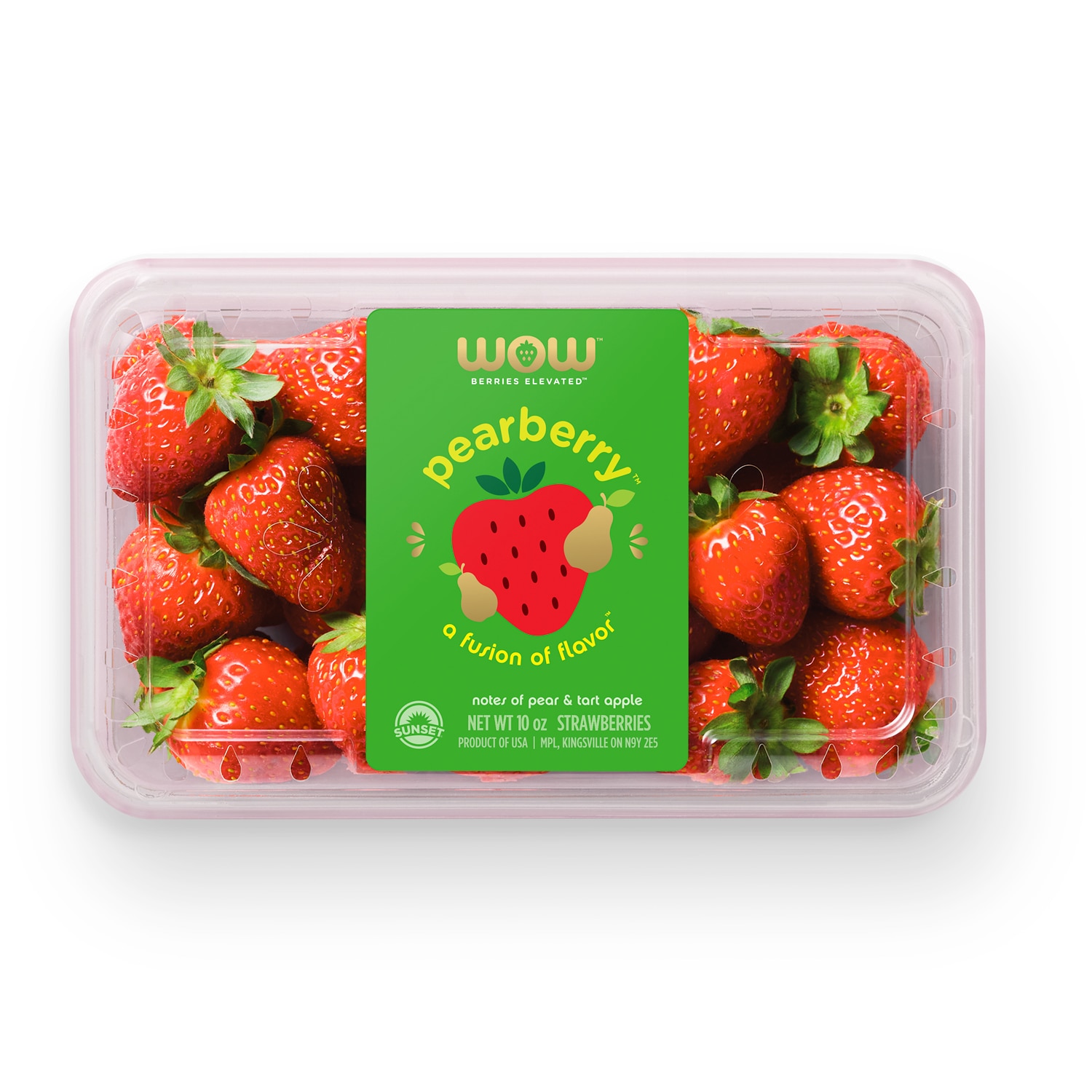 Sunset Grown WOW Pearberry Strawberries