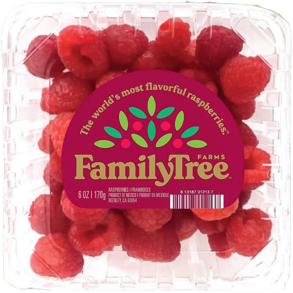 Family Tree Farms Raspberries