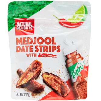Natural Delights Medjool Date Strips, Chili Lime
