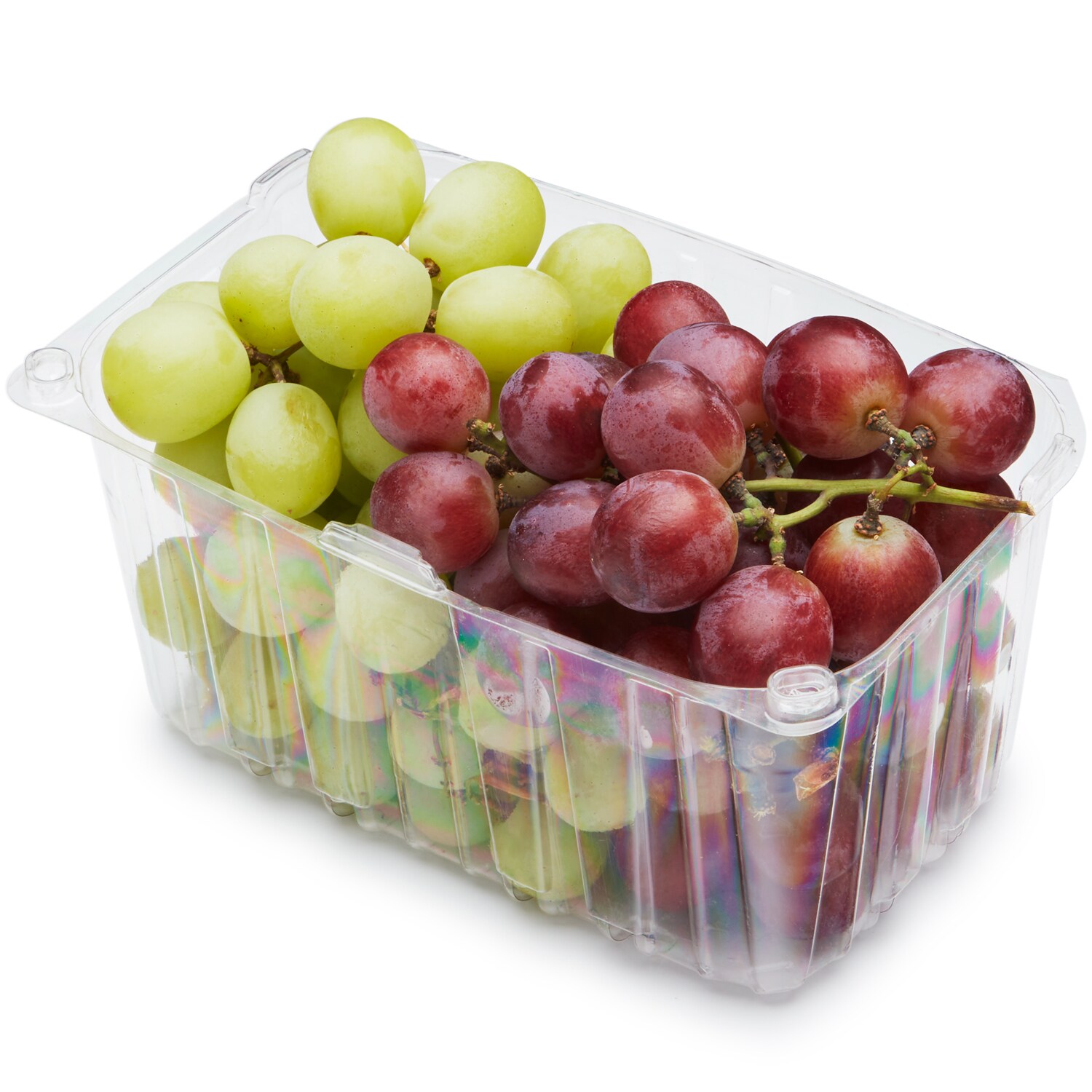 Red and Green Bi-color Grapes