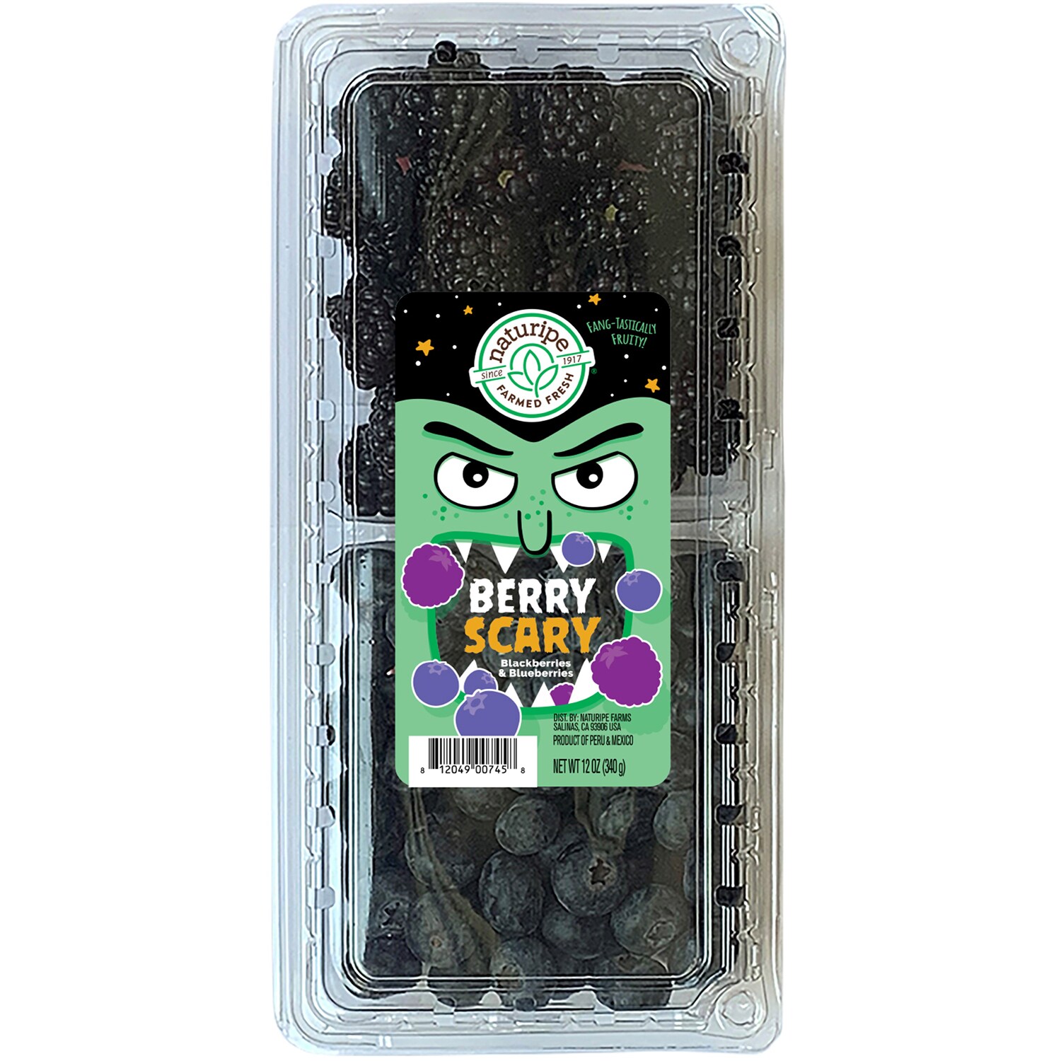 Fresh Blackberries and Blueberries, Dual Pack