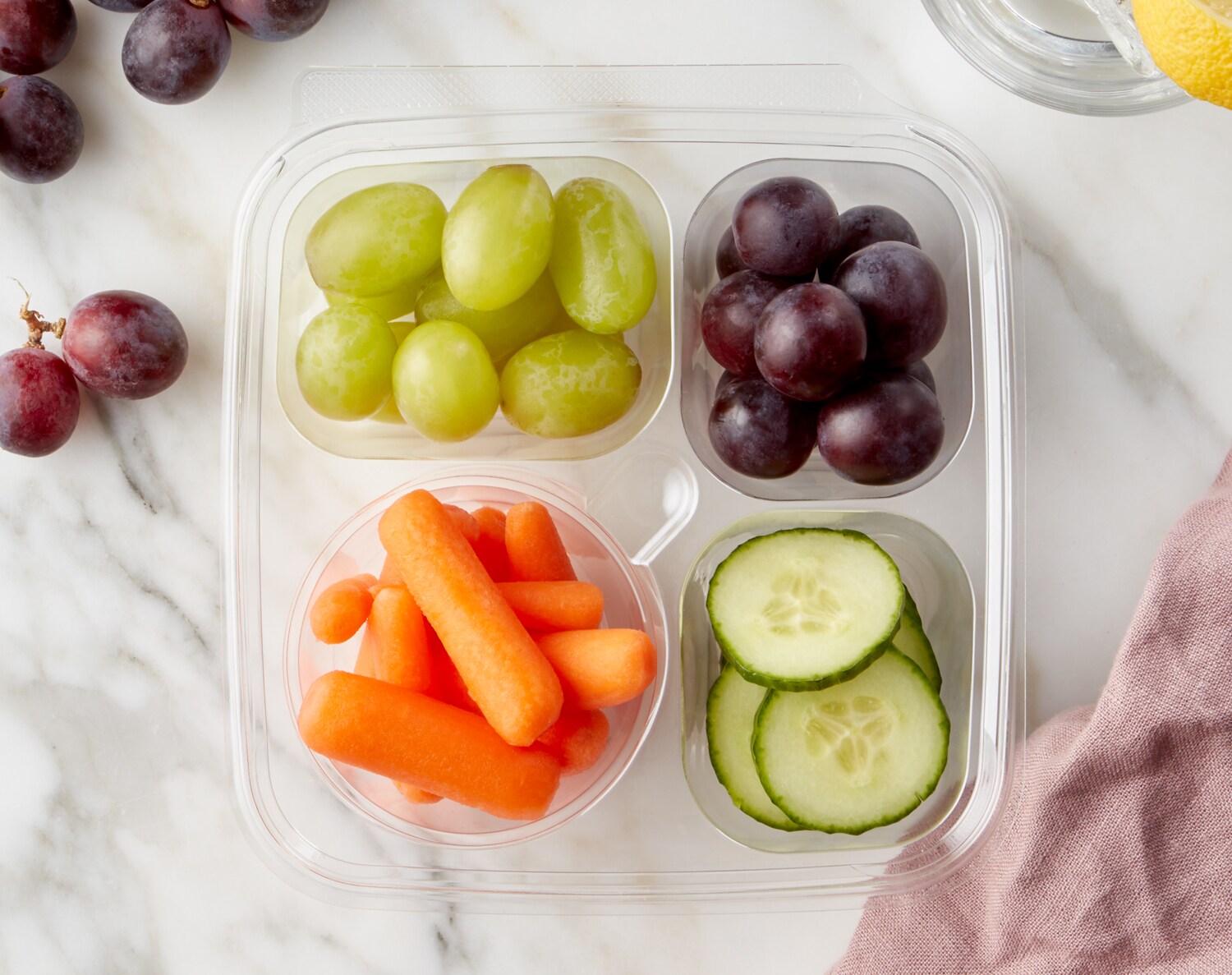 FreshDirect Fruit and Veggie Snack Pack