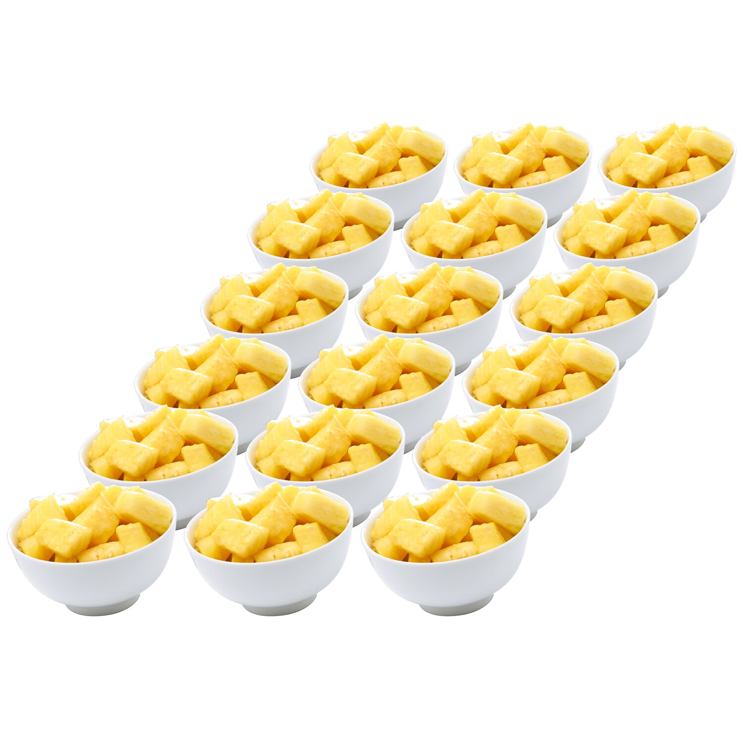 Fresh Pineapple Chunks, Case