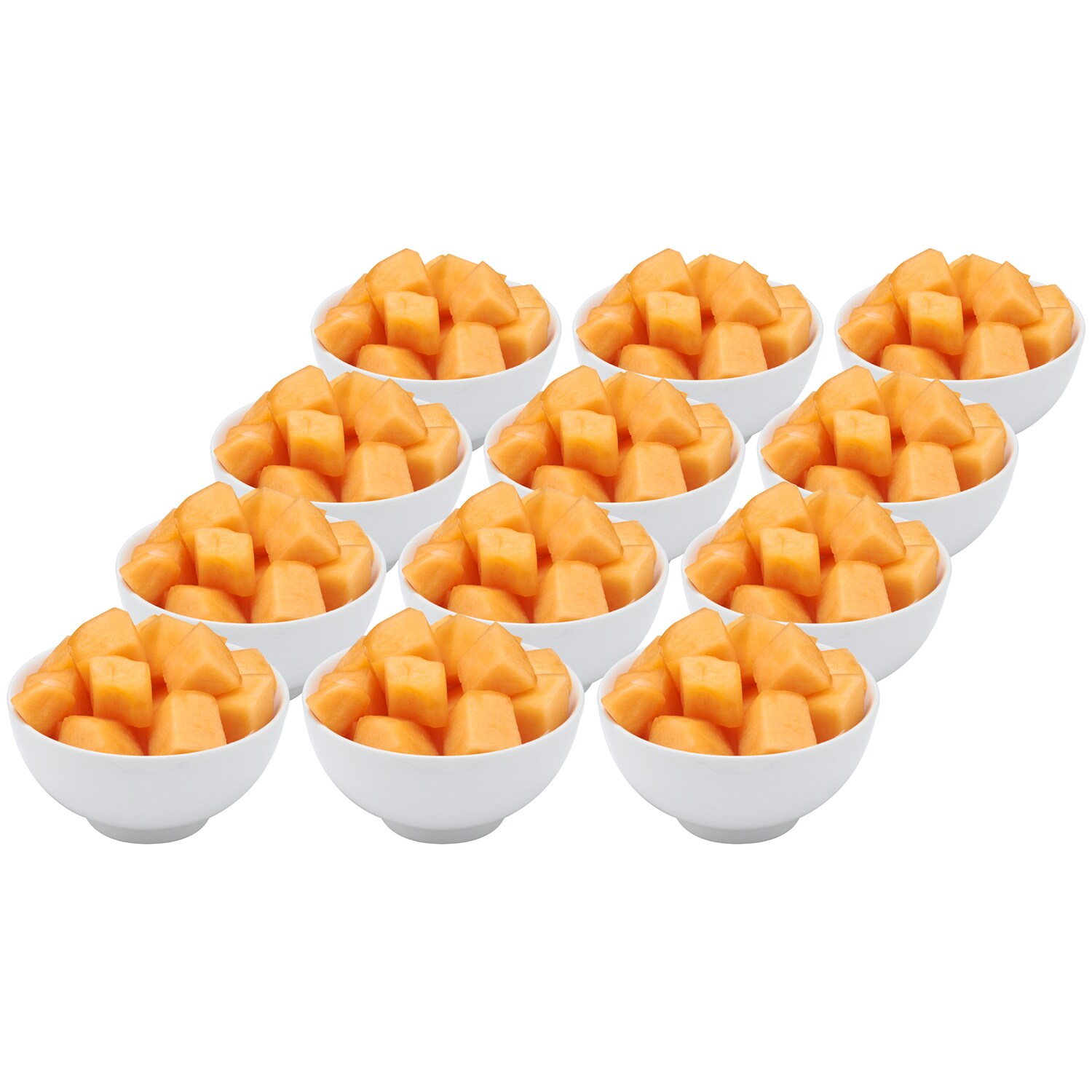Fresh Cubed Cantaloupe, Case