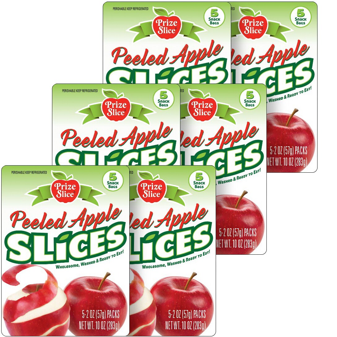 Prize Slice Peeled Apple Slices, Case