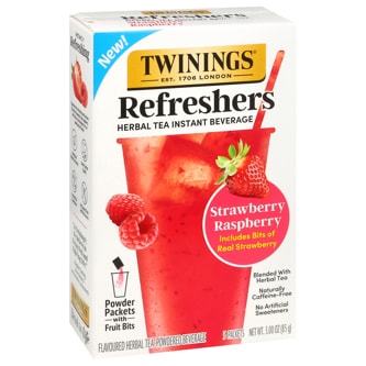 Twinings Refreshers Herbal Strawberry Raspberry Tea