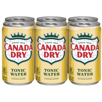 Canada Dry Tonic Water, Mini Cans
