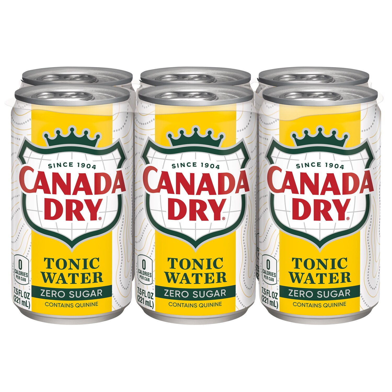 Canada Dry Zero Sugar Tonic Water, Mini Cans