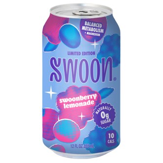 Swoon Zero Sugar Swoonberry Lemonade, Can