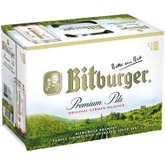 Bitburger Premium Lager, Cans
