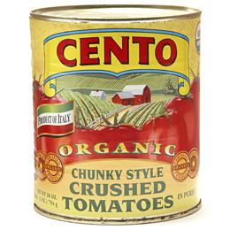Cento Organic Chunky Style Crushed Tomatoes in Puree