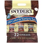 Product Image - Snyder's of Hanover 100 Calorie Variety Sack (Pretzels, Snaps, Sticks)