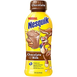 Nestlé Nesquik Low Fat Chocolate Milk, Plastic Bottle