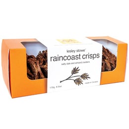 Lesley Stowe Raincoast Crisps, Salty Date and Almond