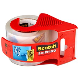 Scotch Heavy Duty Shipping and Packing Tape with Dispenser