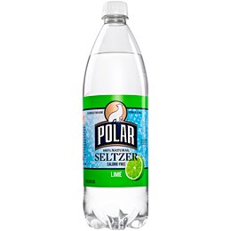 Polar Seltzer, Lime, Plastic Bottle