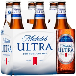 Michelob Ultra Low-Carb Lager, Glass Bottles