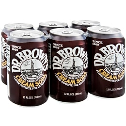 Dr. Brown's Cream Soda, Cans