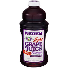 Kedem Light Grape Juice Beverage, Plastic Bottle