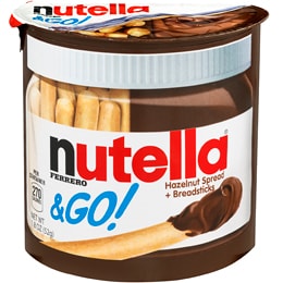 Ferrero Nutella and Go Hazelnut Spread + Breadsticks
