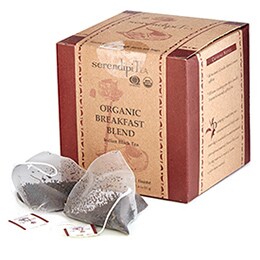SerendipiTea Organic Breakfast Blend Tea Bags