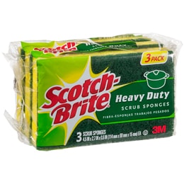 Scotch Brite Heavy Duty Scrub Sponges