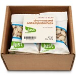 Product Image - Just FreshDirect Dry-Roasted, Salted Pistachios Snack Packs