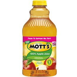 Mott's 100% Original Apple Juice, Plastic Bottle