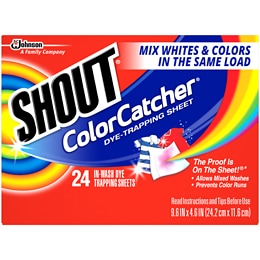 Shout Laundry Color Catcher In-Wash Sheets