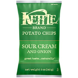 Kettle Brand Potato Chips, Sour Cream and Onion