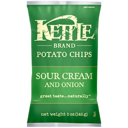 Kettle Brand Potato Chips, Sour Cream and Onion