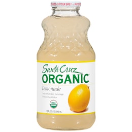 Santa Cruz Organic Lemonade, Glass Bottle