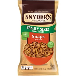 Snyder's of Hanover Snaps Pretzels