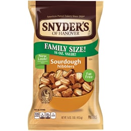 Snyder's of Hanover Sourdough Nibblers Pretzels