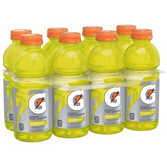 Gatorade G-Series Sports Drink, Lemon-Lime, Plastic Bottles