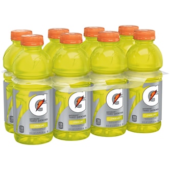 Gatorade G-Series Sports Drink, Lemon-Lime, Plastic Bottles