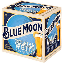 Blue Moon Belgian White Wheat Ale, Glass Bottles