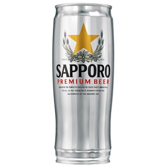 Sapporo Premium Lager, Can