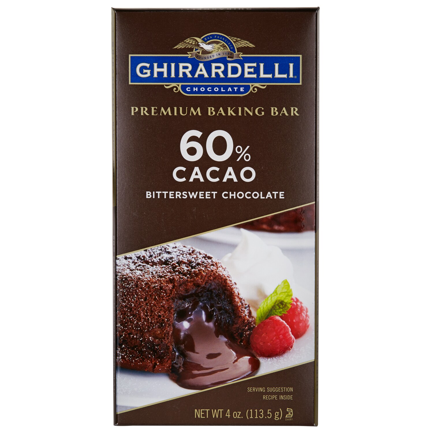 Ghirardelli Premium Baking Bar, 60% Cacao Bittersweet Chocolate