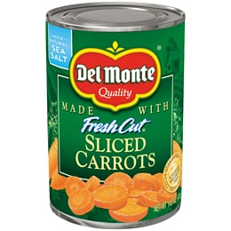 Del Monte Fresh Cut Sliced Carrots 