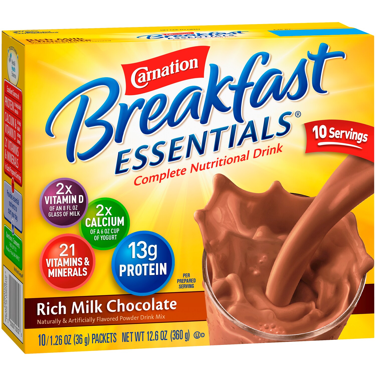 Carnation Milk Chocolate Instant Breakfast 